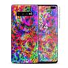 Skin Decal Vinyl Wrap for Samsung Galaxy S10 Plus - Decal Stickers Skins Cover - Tye dye fibers Felt tie die Colorful view 1