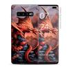 Anne Stokes Fire Dragon - Skin Decal Vinyl Wrap for Samsung Galaxy S10 Plus - Decal Stickers Skins Cover view 1