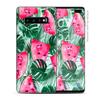Skin Decal Vinyl Wrap for Samsung Galaxy S10 Plus - Decal Stickers Skins Cover - Watermelon Pattern Palm view 1