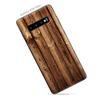 Skin Decal Vinyl Wrap for Samsung Galaxy S10 Plus - Decal Stickers Skins Cover - Wood Panels Cherry Oak view 2