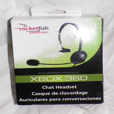 rocketfish - Chat Headset for Xbox 360 (Renewed)
