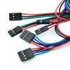 10pcs/lot 70cm 4 Pin Female to Female Jumper Wire Dupont Cable for 3D Printer +US view 1