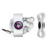 GRAPHICS & MORE Batman Joker Symbol Headphone Earbud Cord Wrap - Charging Cable Manager - Wire Organizer Set of 2 - White view 2