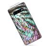 Skin Decal Vinyl Wrap for Samsung Galaxy S10 Plus - Decal Stickers Skins Cover - Abalone Pink Green Purple Sea Shell view 2