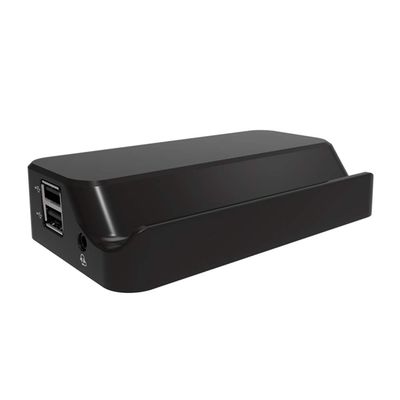 1Pcs Obsidian Black USB C Hub Adapter,2 USB 3.0 Type-A 2 USB 2.0 Type-A,1 HDMI Resolution Up to QHD Display,1 VGA Resolution Up to to FHD display,1 Gigabit Ethernet,1 Stereo/Mic Combo Port