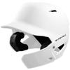 EvoShield XVT Matte Batting Helmet Face Shield - White, Right Handed Hitter view 1