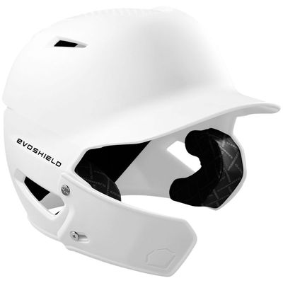 EvoShield XVT Matte Batting Helmet Face Shield - White, Left Handed Hitter