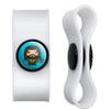 GRAPHICS & MORE Aquaman Movie Cute Chibi Character Headphone Earbud Cord Wrap - Charging Cable Manager - Wire Organizer Set of 2 - Black view 1