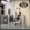 Creative Signs N Designs Pain is Weakness Leaving The Body w/Barbell Graphic - Gym Vinyl Decal (22"x12", Dark red) view 2