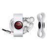 GRAPHICS & MORE Justice League Movie Wonder Woman Logo Headphone Earbud Cord Wrap - Charging Cable Manager - Wire Organizer Set of 2 - White view 2