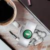 GRAPHICS & MORE Batman Joker Cute Chibi Character Headphone Earbud Cord Wrap - Charging Cable Manager - Wire Organizer Set of 2 - White view 3