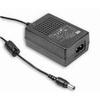 Mean Well GSM25B48-P1J Desktop AC Adapters 25W 48V 0.52A Medi, 2 Pole AC Inlet IEC320-C8, DC Posi Center Barrel Plug 2.1 x 5.5 x 11mm, Input: 80-264 VAC, 113-370 VDC view 1