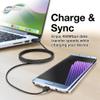 BoxWave Cable Compatible with Irbis TZ170 - DirectSync Cable, Durable Charge and Sync view 3