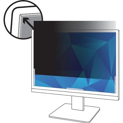 3M Frameless Blackout Privacy Filter for 22" Widescreen Flat Panel Monitor, 16:10 Aspect Ratio