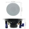 Herdio 4 Inches Flush Mount 2 Way Full Range in Wall Bluetooth Ceiling Speakers,Great for Humid Indoor Outdoor Placement Bath, Kitchen,Bedroom,Covered Porches A Pair view 3