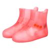 Hooyi Waterproof Rain Shoe Covers for Children Overshoes Rain Boots Reusable Girls Galoshes Snow Durable Stretchable Shoe Protectors XS view 1