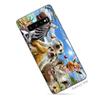 Animal Kingdom in Africa Sun - Skin Decal Vinyl Wrap for Samsung Galaxy S10 - Decal Stickers Skins Cover view 2