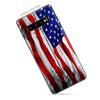 Skin Decal Vinyl Wrap for Samsung Galaxy S10 Plus - Decal Stickers Skins Cover - American Flag on Wood view 2
