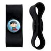 GRAPHICS & MORE Superman Cute Chibi Character Headphone Earbud Cord Wrap - Charging Cable Manager - Wire Organizer Set of 2 - Black view 1