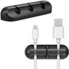 Cable Clips Cord Management Organizer, Adhesive Hooks, Wire Cord Holder for Power Cords and Charging Accessory Cables, Mouse Cable, PC, Office and Home (3k) view 1