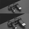 Cable Clips Cord Management Organizer, Adhesive Hooks, Wire Cord Holder for Power Cords and Charging Accessory Cables, Mouse Cable, PC, Office and Home (3k) view 3