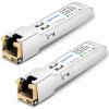 2Pack 10GBASE-T SFP+ Module, 10G SFP+ to RJ45 Copper, 10gbe SFP Ethernet Optical Mini-GBIC Transceiver for Cisco SFP-10G-T-S, Ubiquiti UF-RJ45-10G, Netgear, Mikrotik, Supermicro, Fortinet, CAT6A/CAT7 view 1