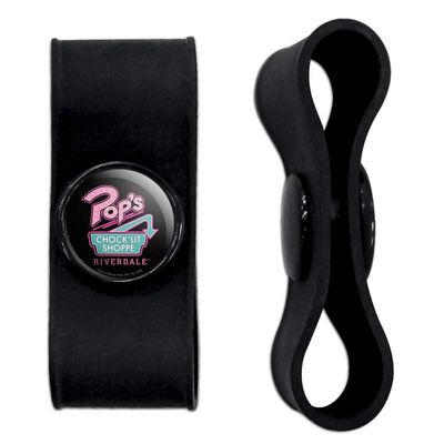 GRAPHICS & MORE Riverdale Pops Chock'lit Shoppe Headphone Earbud Cord Wrap - Charging Cable Manager - Wire Organizer Set of 2 - Black