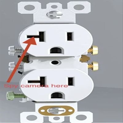 4K WiFi indoor Hidden Camera Wall Outlet,Motion Only