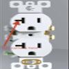 4K WiFi indoor Hidden Camera Wall Outlet,Motion Only view 1