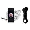GRAPHICS & MORE Batman Catwoman Cute Chibi Character Headphone Earbud Cord Wrap - Charging Cable Manager - Wire Organizer Set of 2 - Black view 2