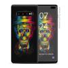 Skin Decal Vinyl Wrap for Samsung Galaxy S10 Plus - Decal Stickers Skins Cover - Skeleton in Derby Hat view 1