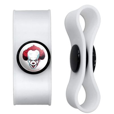 GRAPHICS & MORE IT Pennywise Come Home Headphone Earbud Cord Wrap - Charging Cable Manager - Wire Organizer Set of 2 - White