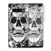Skin Decal Vinyl Wrap for Samsung Galaxy S10 Plus - Decal Stickers Skins Cover - Crazy Lineart Skull Design view 1