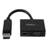 StarTech Video Converter - DisplayPort - HDMI, VGA - Black view 3