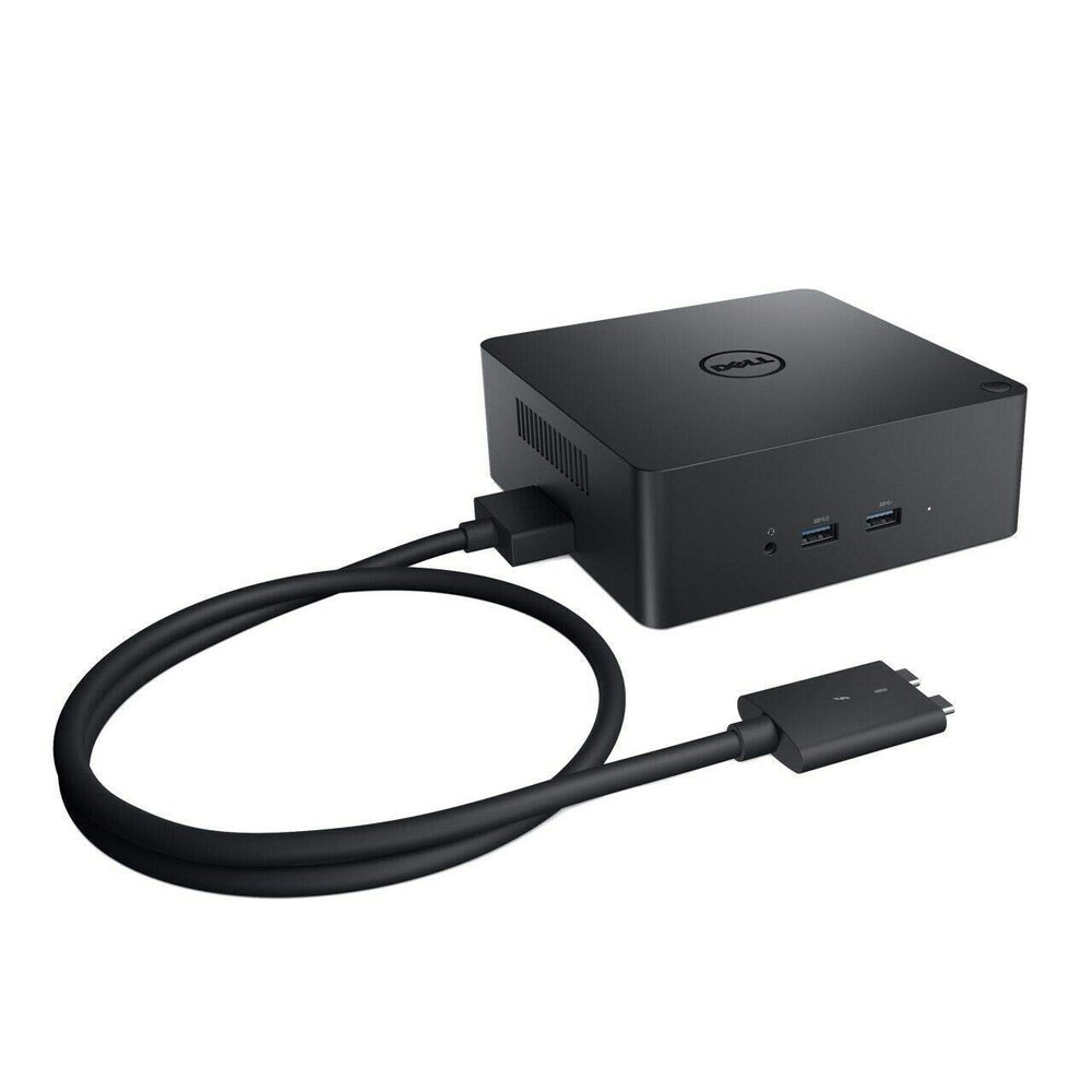 Comp XP Genuine DS for Dell Precision Dual USB-C Thunderbolt Dock with 240W AC Adapter TB18DC (Renewed)