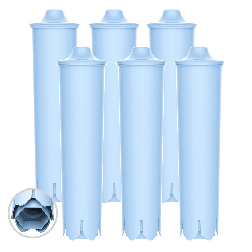 EcoAqua 7003B Coffee Filter Replacement for Jura 71445/24229 Filter 6 Pack