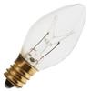 Decorative/Novelty 7C7/CL 120V, 7 Watt, E12 Candelabra Base, Clear Light Bulb (25 Pack) view 1