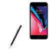 BoxWave Stylus Pen Compatible with Apple iPhone 8 Plus - FineTouch Capacitive Stylus, Super Precise Stylus Pen - Jet Black view 1