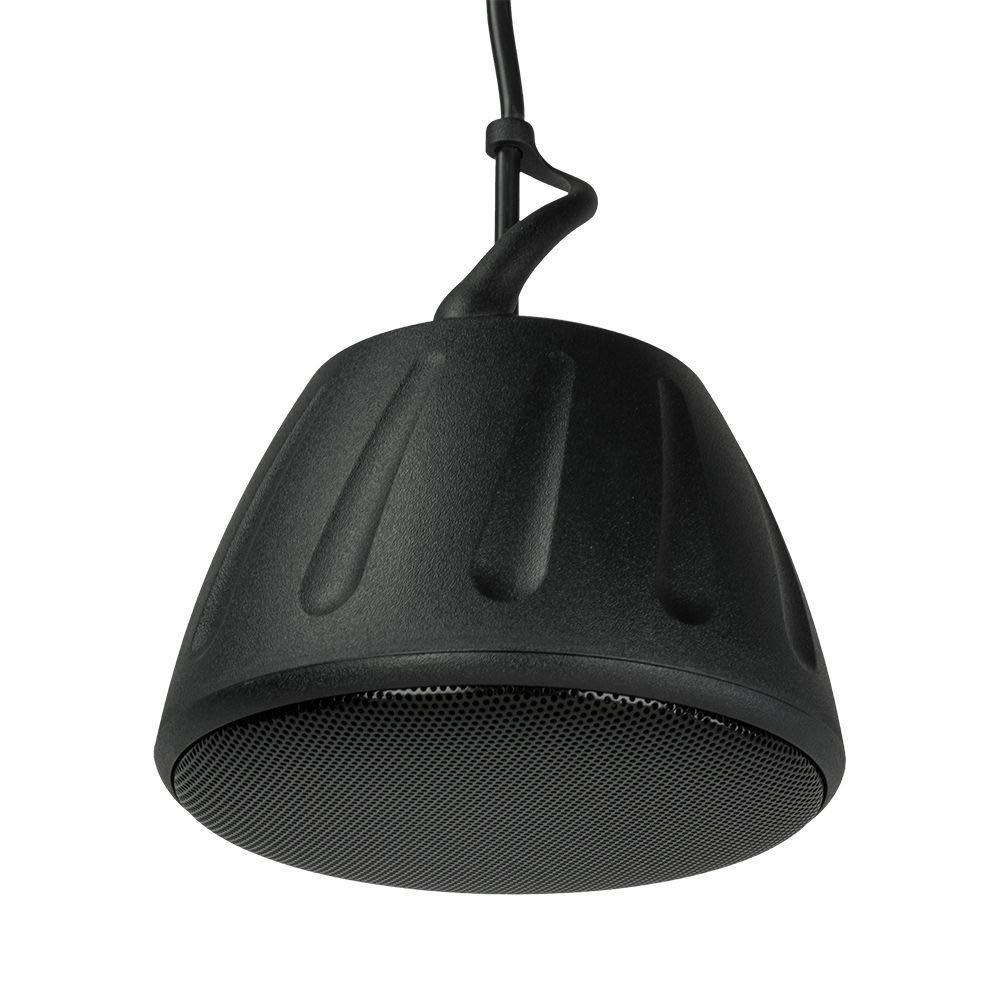 SoundTube RS31-EZ-T-BK 3" Open-Ceiling Hanging Pendant Speaker with Transformer-Black