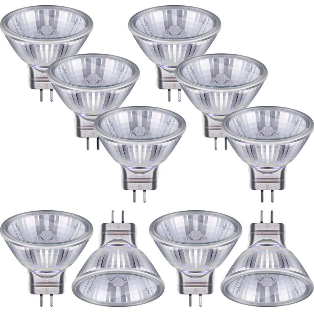 Mudder 10 Pcs Halogen Light Bulb Mr11 12v FTD Halogen Spotlight Bulb, 20.00