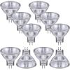Mudder 10 Pcs Halogen Light Bulb Mr11 12v FTD Halogen Spotlight Bulb, 20.00 view 1