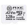 AXE MEMORY 128GB Micro SD Card 4K Ultra Full HD Video Premium Speed MicroSDXC Up to 100MB/S A2 V30 UHS-I U3, with SD Adapter view 1