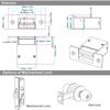 UHPPOTE Electric Strike Door Lock for Access Control System Fail Secure view 4