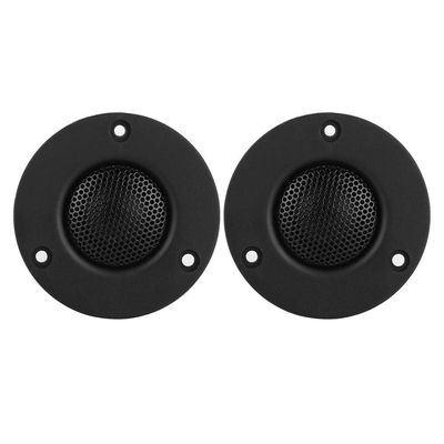 Alinory Dome Tweeter Speaker Diaphragm 2Pcs 25-core 25W B7 Pure Silk Film Magnet Dome Tweeter Treble Speaker Loudspeaker Diaphragm