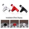 Camera Shutter Release Buttons, 3pcs Universal Aluminium Alloy Camera Shutter Release Buttons with Concave view 4