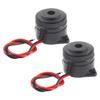 BNYZWOT Active Electronic Buzzer Alarm Sounder Continuous 90dB Beep Speaker DC 12V 2Pcs view 1