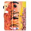 10-inch Tablet Case, Techcircle Pretty Folio Stand Cover with Pencil Holder+Card Slots, Magnetic Protective Case for Samsung Galaxy Tab 9.7/10.1/10.5" Tablet, iPad Air/Pro 10.5, Cat World view 3