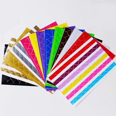 ZHONGJIUYUAN 13 Stlye X 102pcs DIY Colorful Picture Frame Stickers Scrapbook Self Adhesive Paper Photo Corner Protector Home Decorations