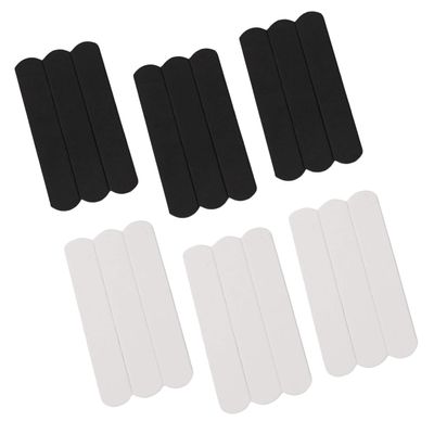 Honbay 36PCS Foam Hat Size Reducer Self-Adhesive Size Reducing Tapes Strips for Men and Women Hats Caps Sweatband (Black and White)