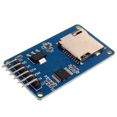 10pcs/lot Micro SD Card mini TF Card Reader-Module SPI interfaces with Level Converter chip
